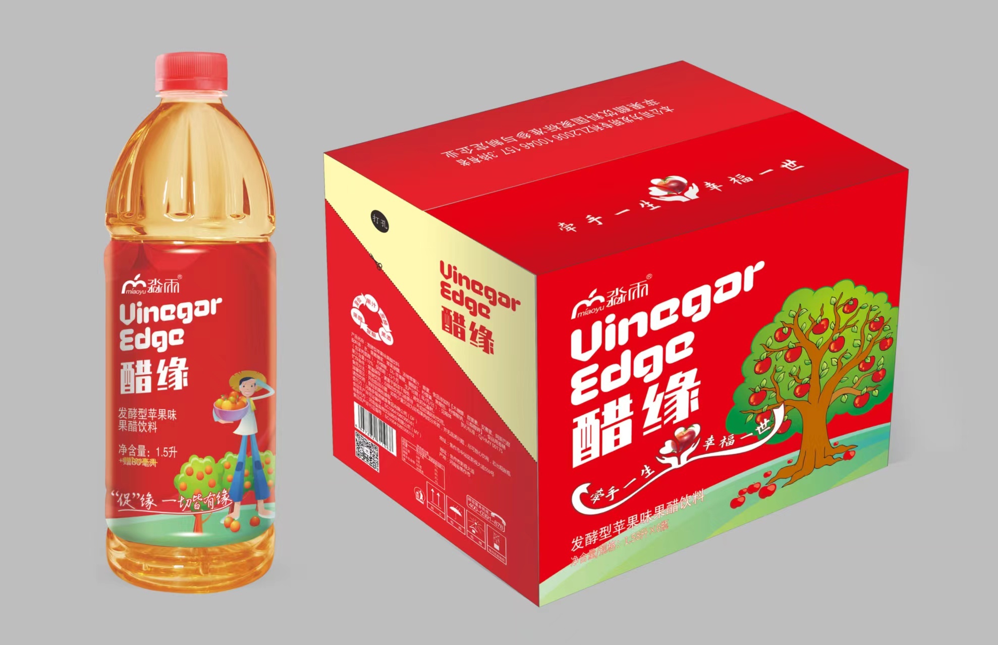 醋緣蘋果醋飲料